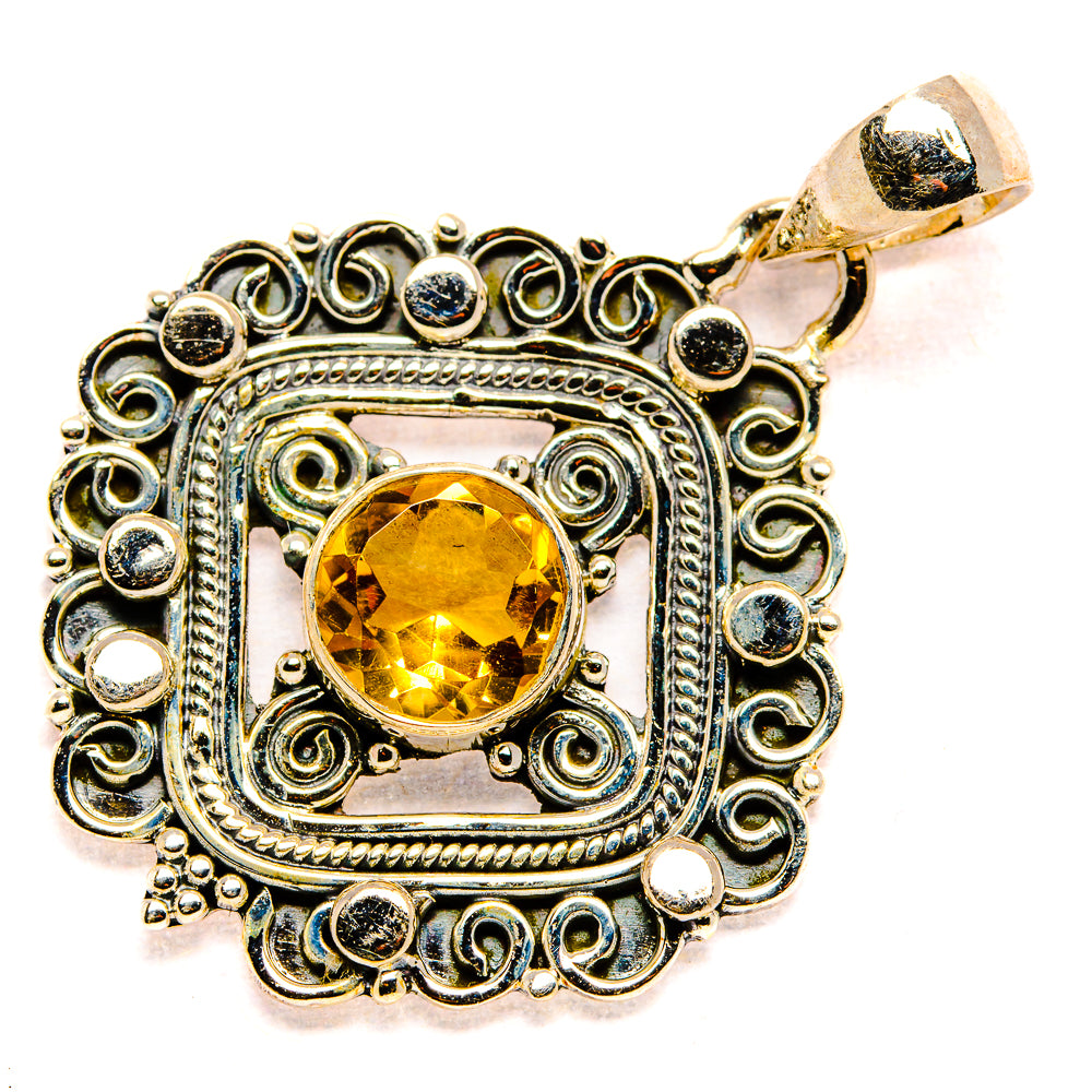 Citrine Pendants handcrafted by Anasilvercos - PD36126 - Photo 2
