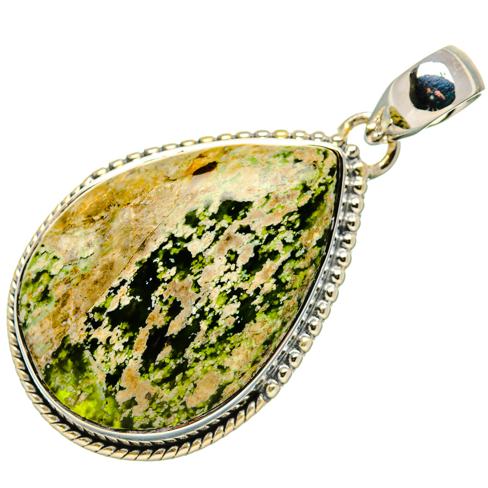 Rainforest Jasper Pendants handcrafted by Anasilvercos - PD36156 - Photo 2