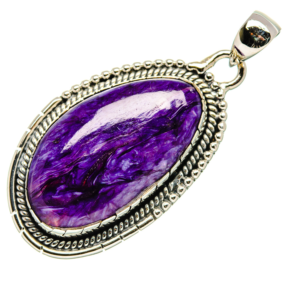Charoite Pendants handcrafted by Anasilvercos - PD36172 - Photo 2