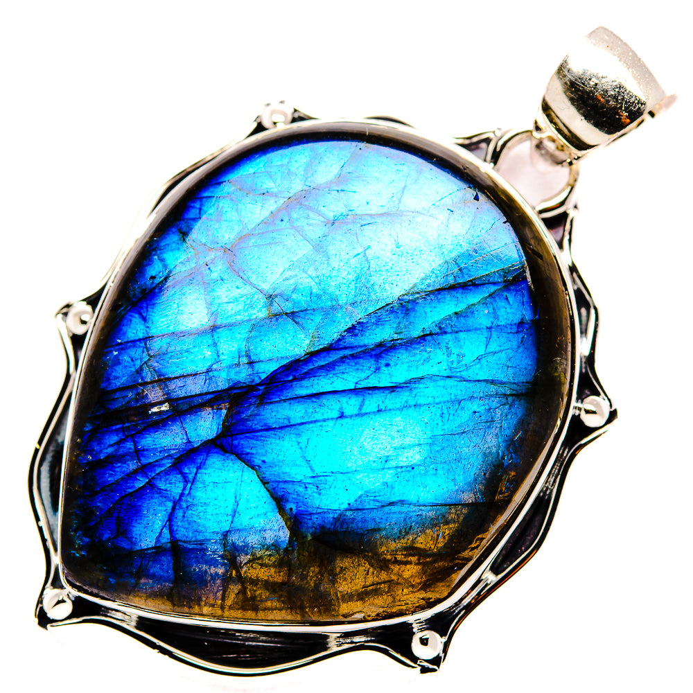 Labradorite Pendants handcrafted by Anasilvercos - PD36200 - Photo 2
