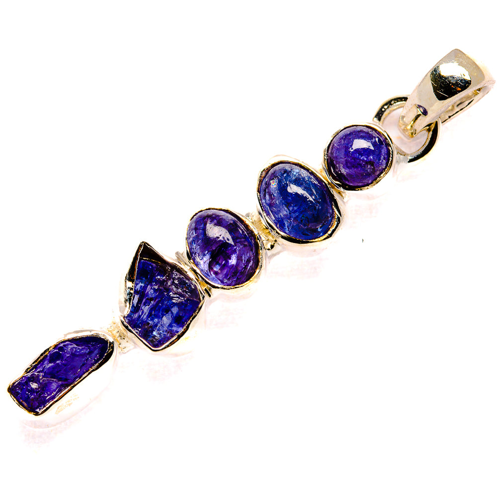 Tanzanite Pendants handcrafted by Anasilvercos - PD36218 - Photo 2