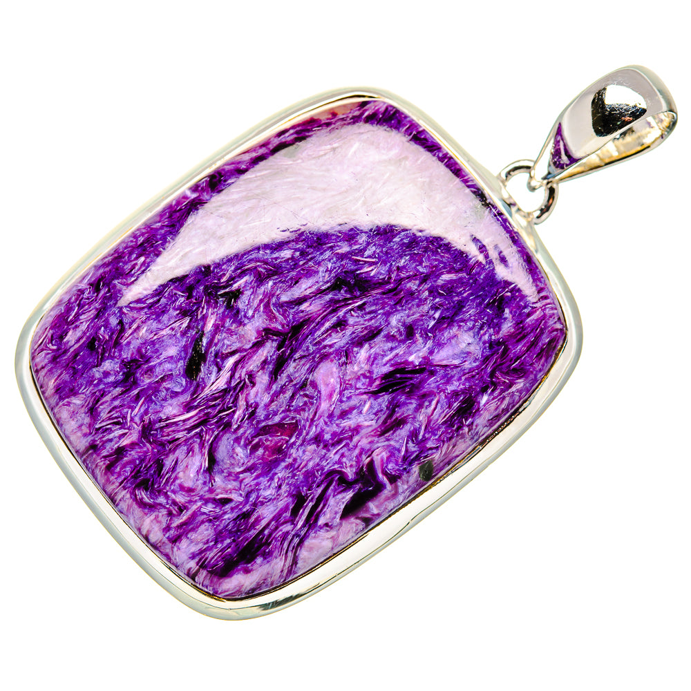 Charoite Pendants handcrafted by Anasilvercos - PD36232 - Photo 2