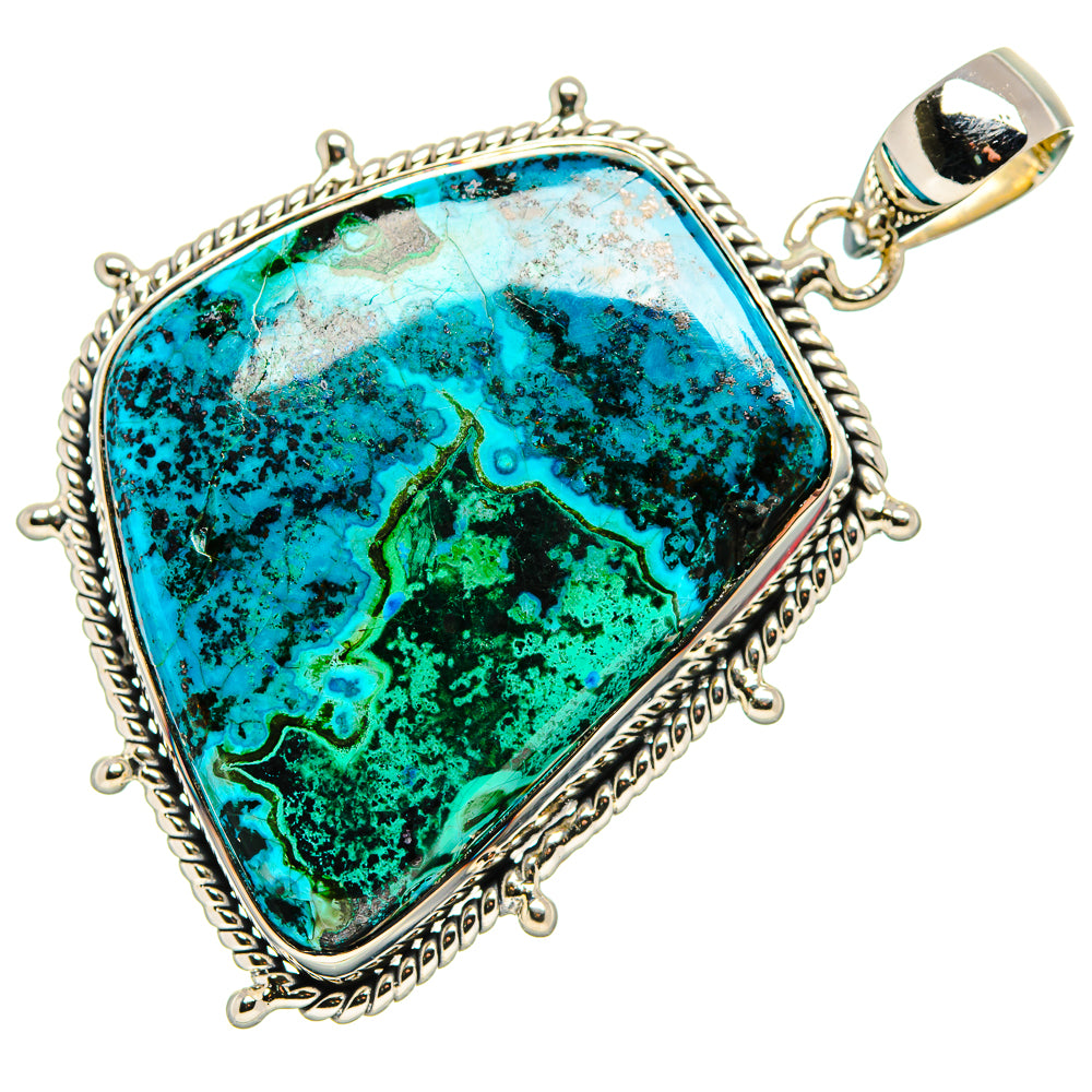 Malachite Pendants handcrafted by Anasilvercos - PD36233 - Photo 2