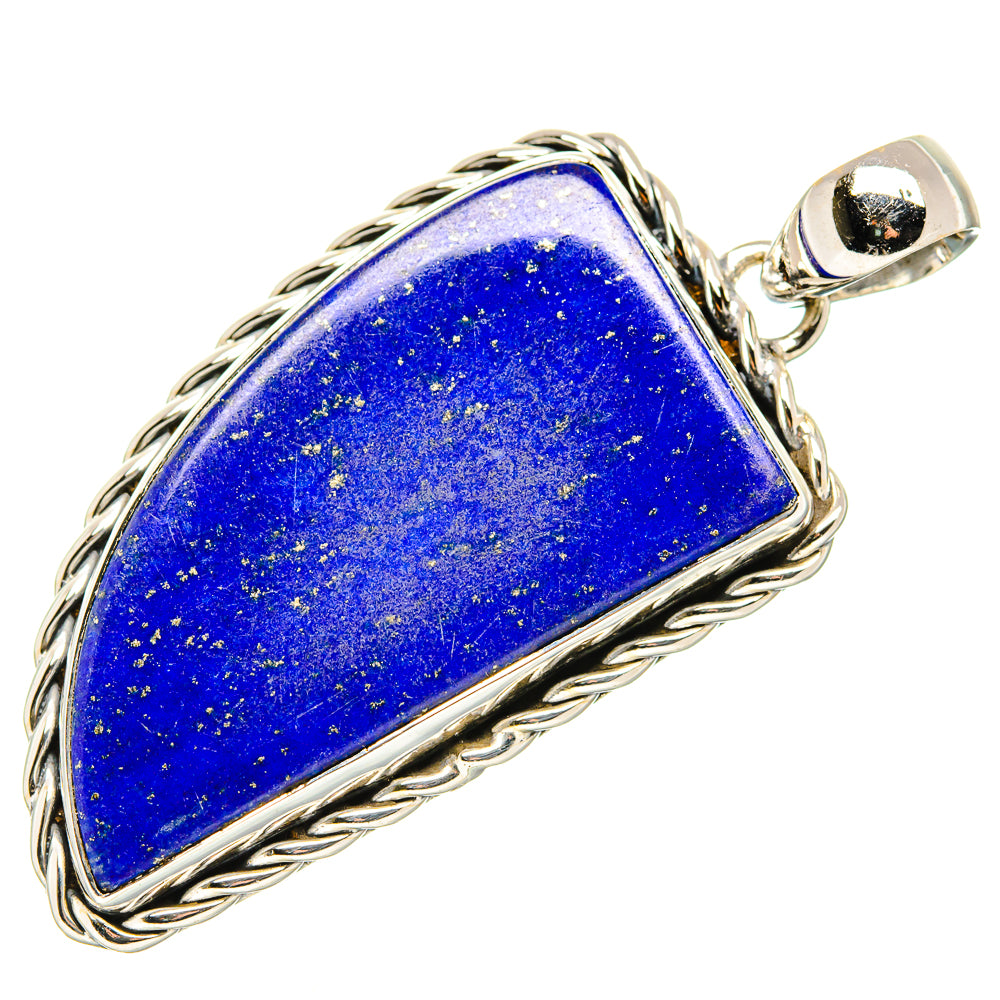 Lapis Lazuli Pendants handcrafted by Anasilvercos - PD36236 - Photo 2