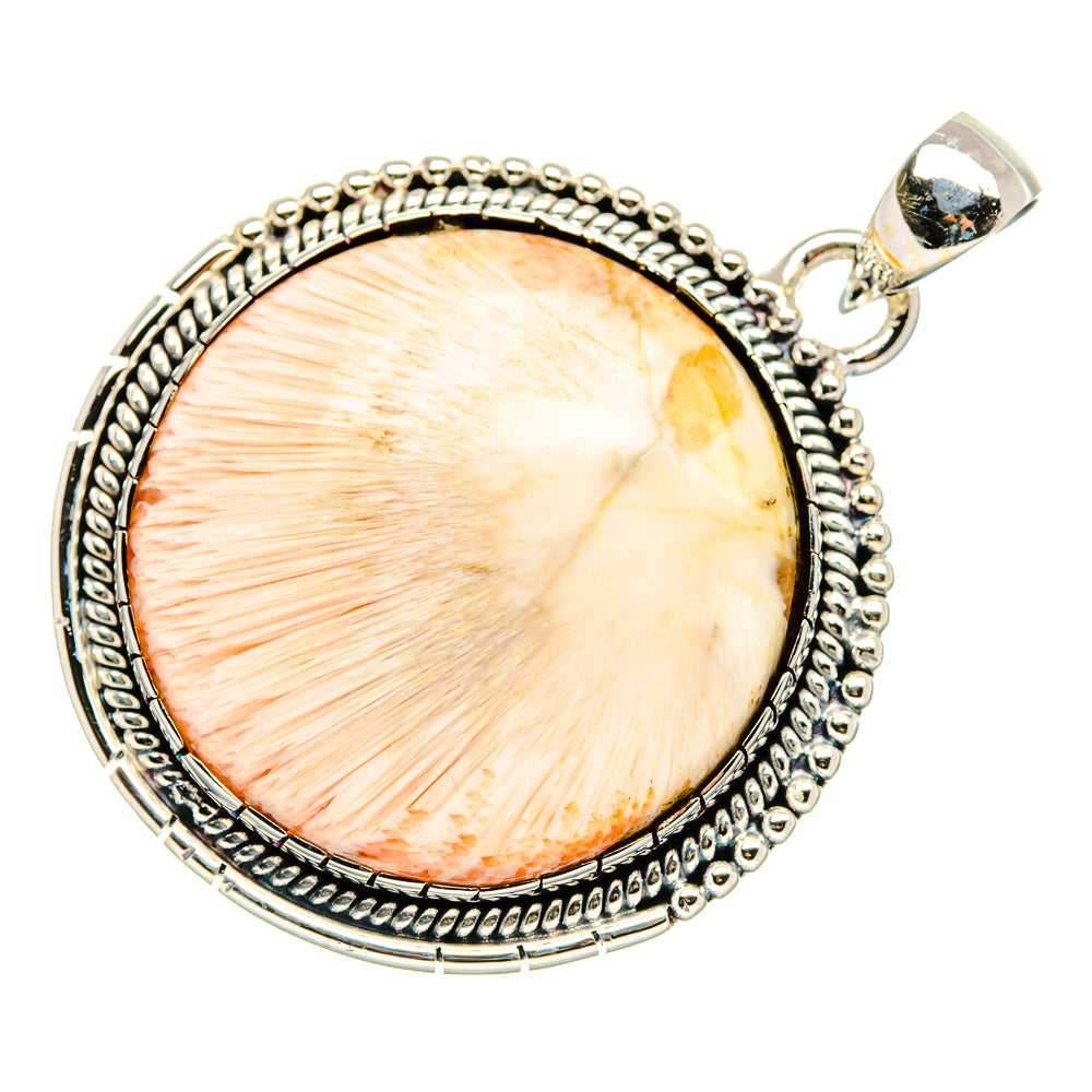 Scolecite Pendants handcrafted by Anasilvercos - PD36238 - Photo 2