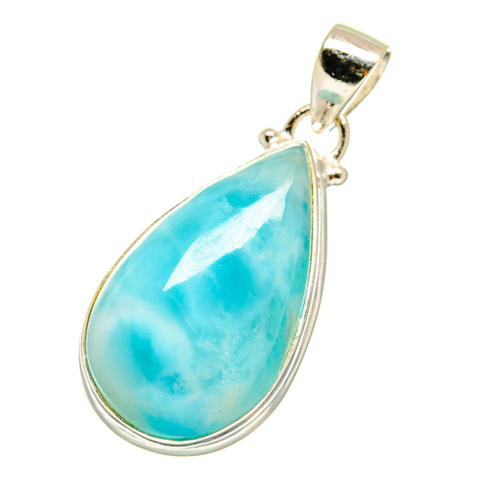 Larimar Pendants handcrafted by Anasilvercos - PD3624