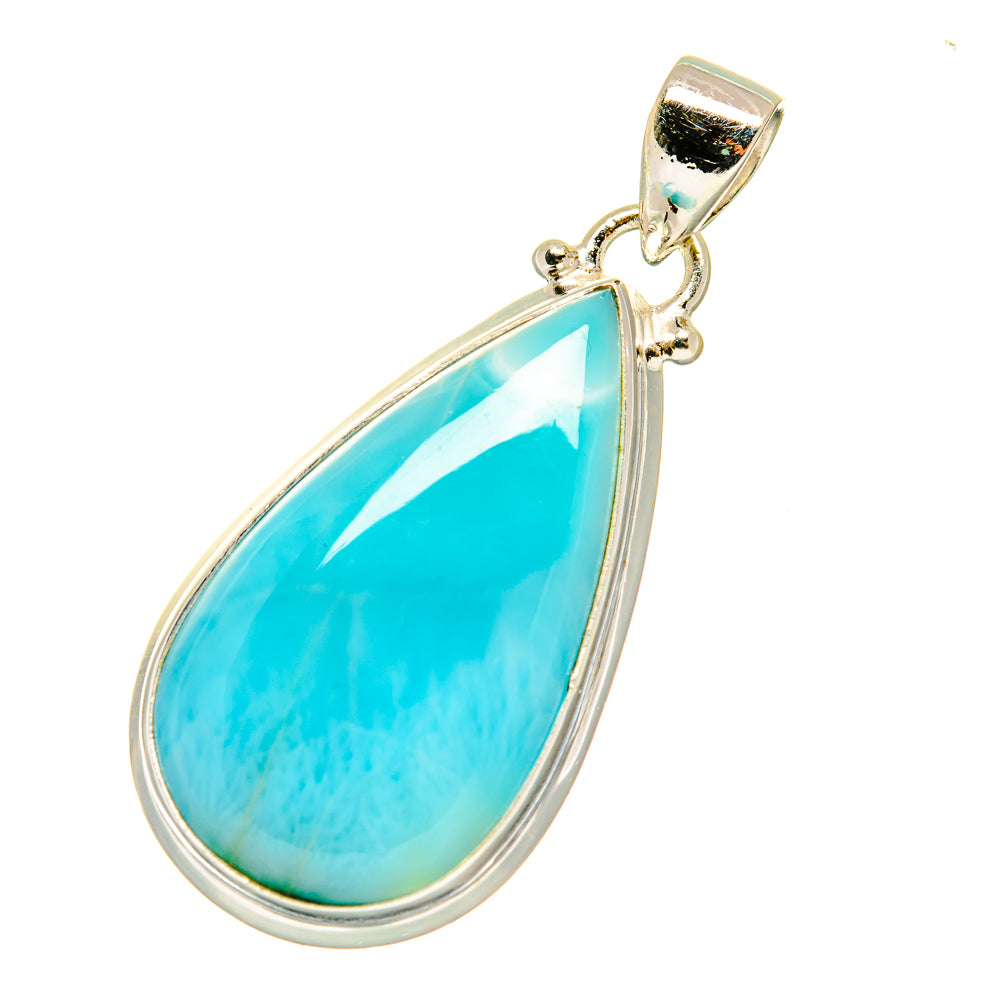 Larimar Pendants handcrafted by Anasilvercos - PD3625