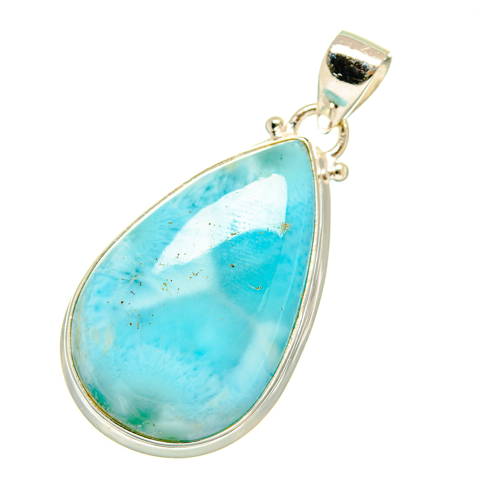 Larimar Pendants handcrafted by Anasilvercos - PD3626