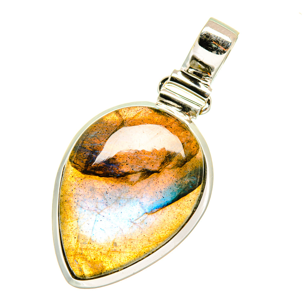 Labradorite Pendants handcrafted by Anasilvercos - PD3628