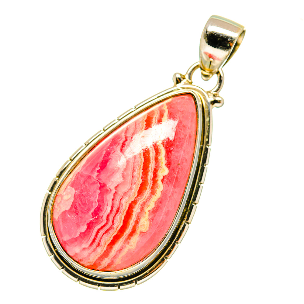 Rhodochrosite Pendants handcrafted by Anasilvercos - PD3639