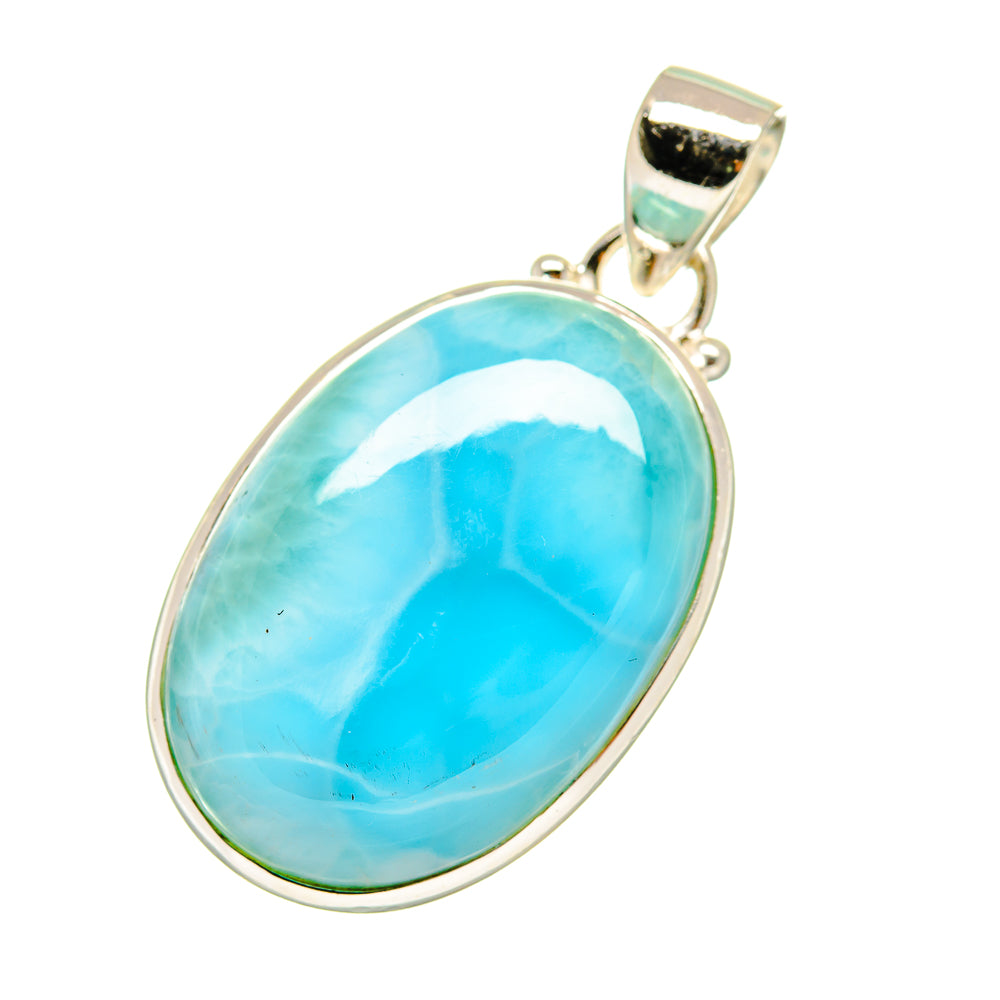 Larimar Pendants handcrafted by Anasilvercos - PD3641