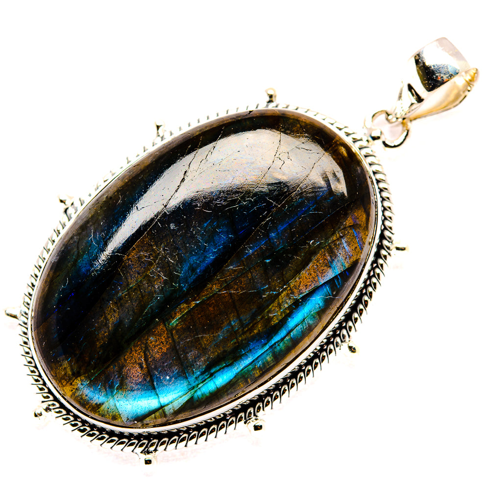 Labradorite Pendants handcrafted by Anasilvercos - PD36415 - Photo 2