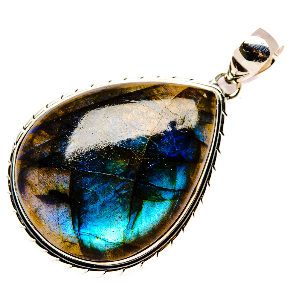 Labradorite Pendants handcrafted by Anasilvercos - PD36419 - Photo 2