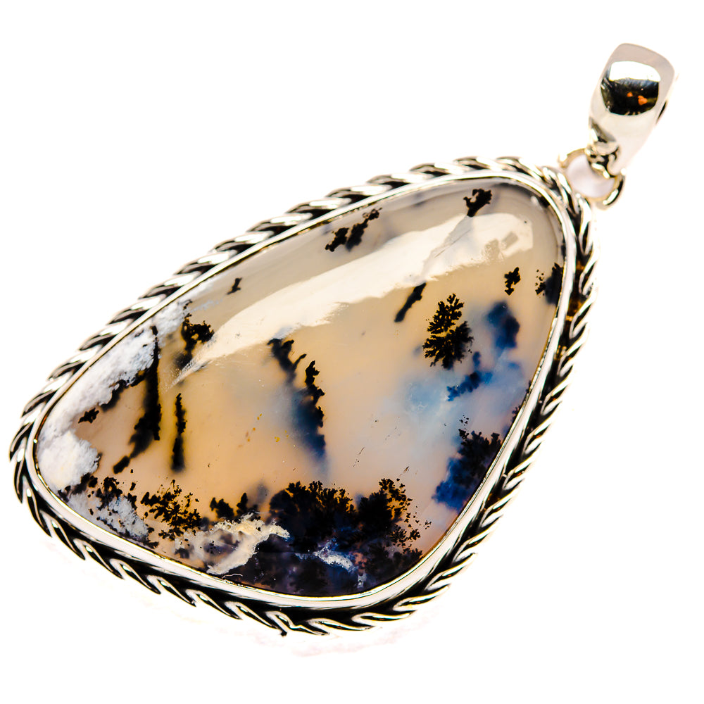 Dendritic Opal Pendants handcrafted by Anasilvercos - PD36425 - Photo 2