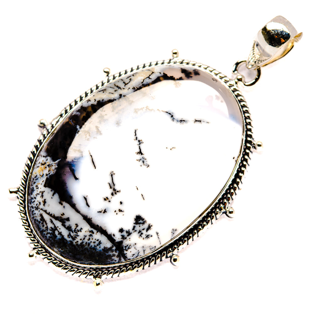 Dendritic Opal Pendants handcrafted by Anasilvercos - PD36428 - Photo 2