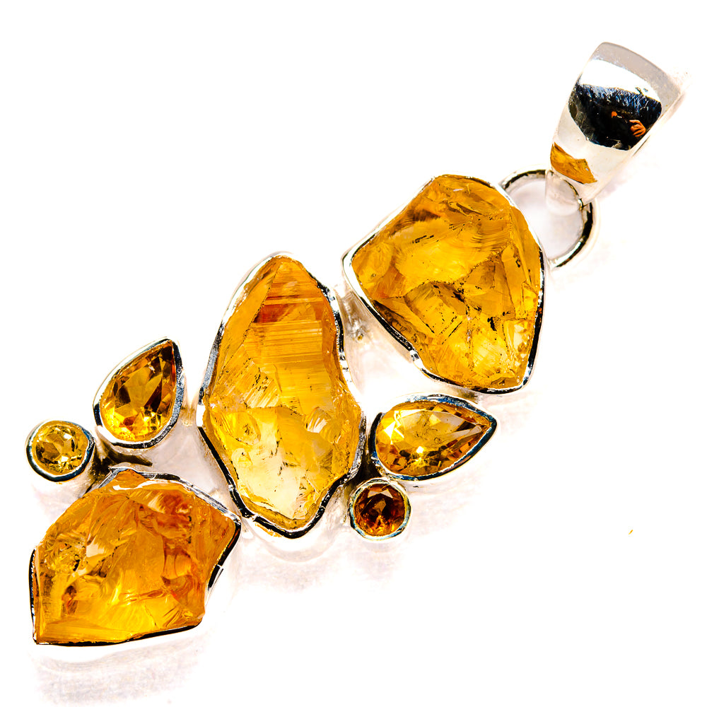 Citrine Pendants handcrafted by Anasilvercos - PD36430 - Photo 2