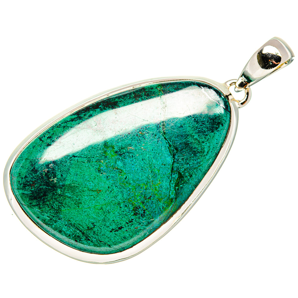 Chrysocolla Pendants handcrafted by Anasilvercos - PD36453 - Photo 2