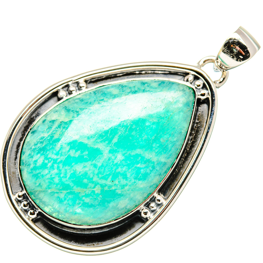 Amazonite Pendants handcrafted by Anasilvercos - PD36470 - Photo 2