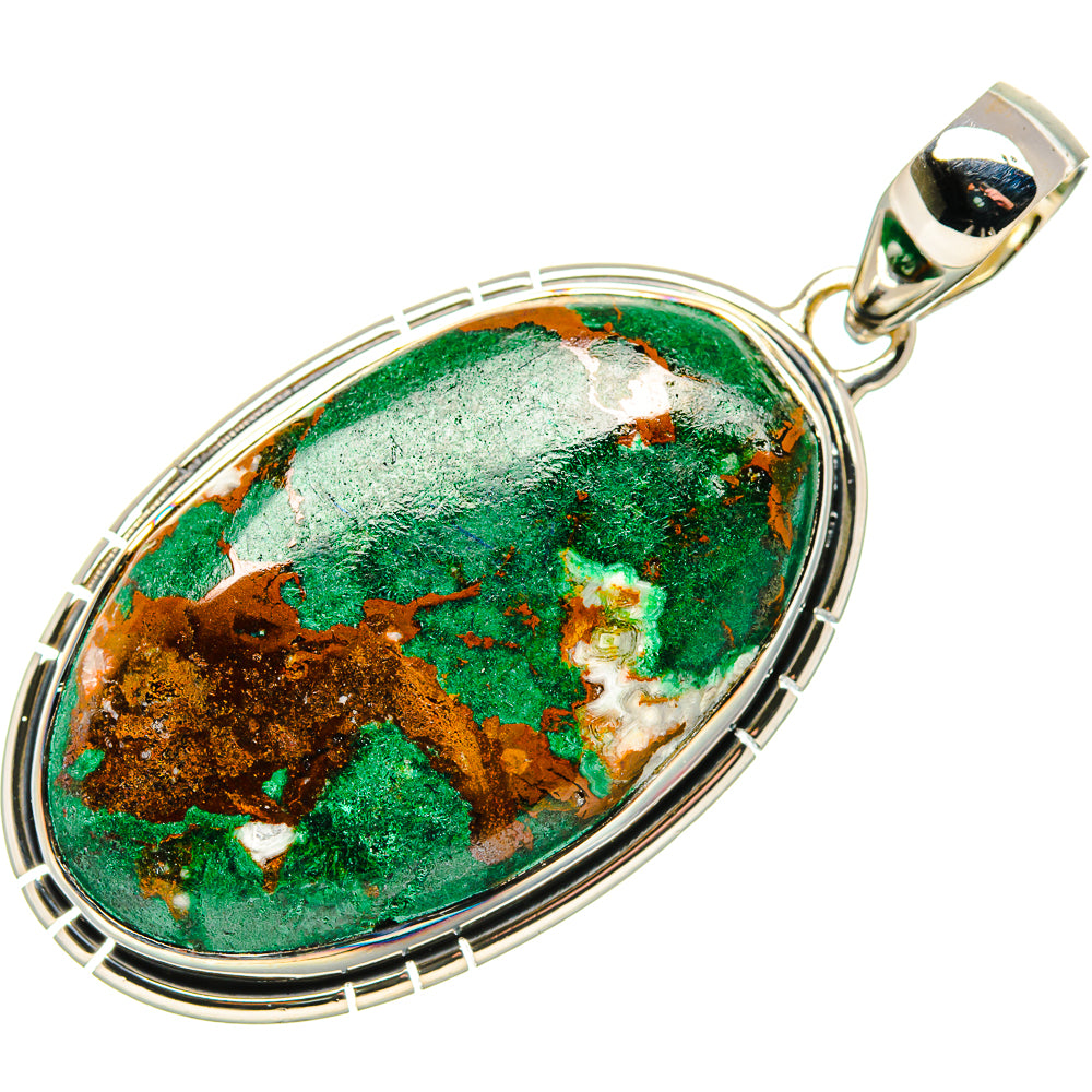 Malachite Pendants handcrafted by Anasilvercos - PD36480 - Photo 2