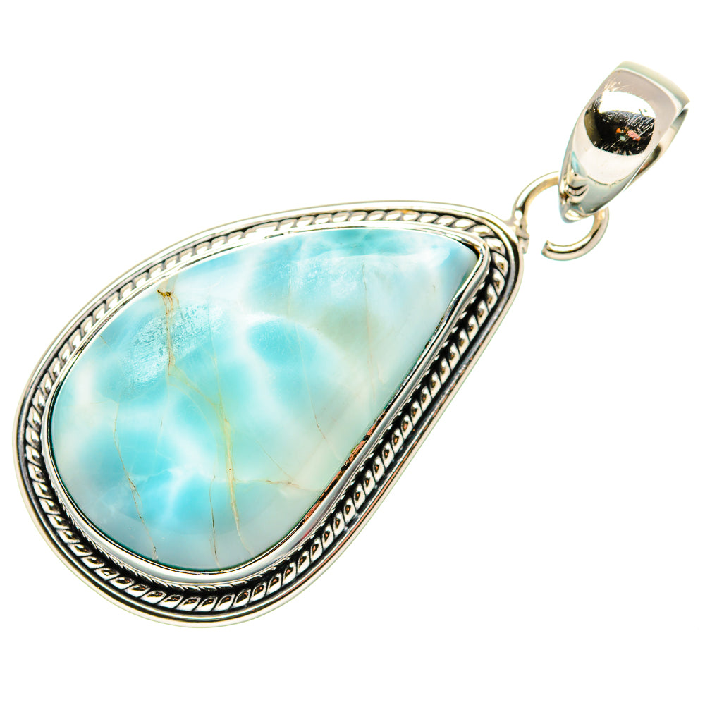Larimar Pendants handcrafted by Anasilvercos - PD36490 - Photo 2