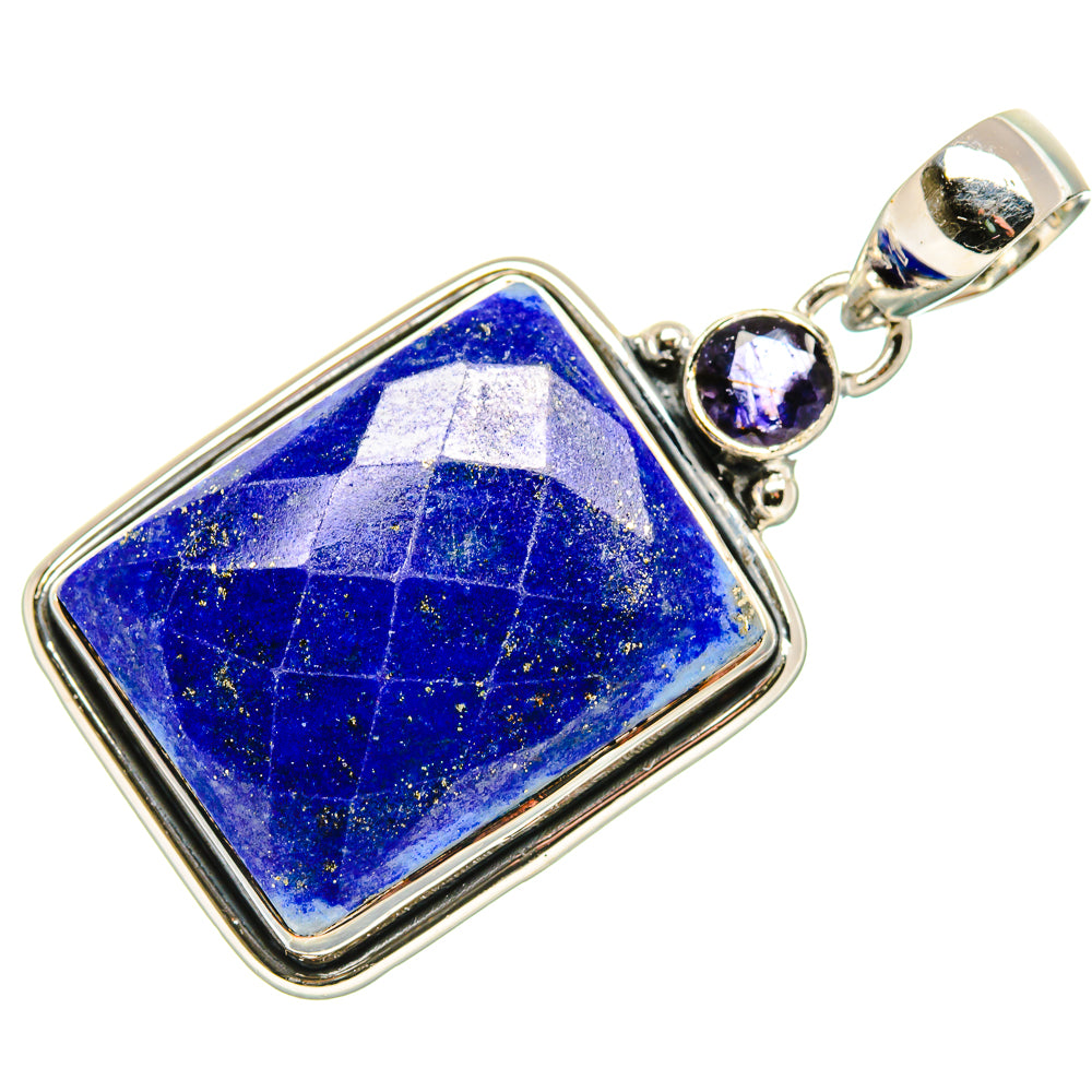 Lapis Lazuli Pendants handcrafted by Anasilvercos - PD36493 - Photo 2