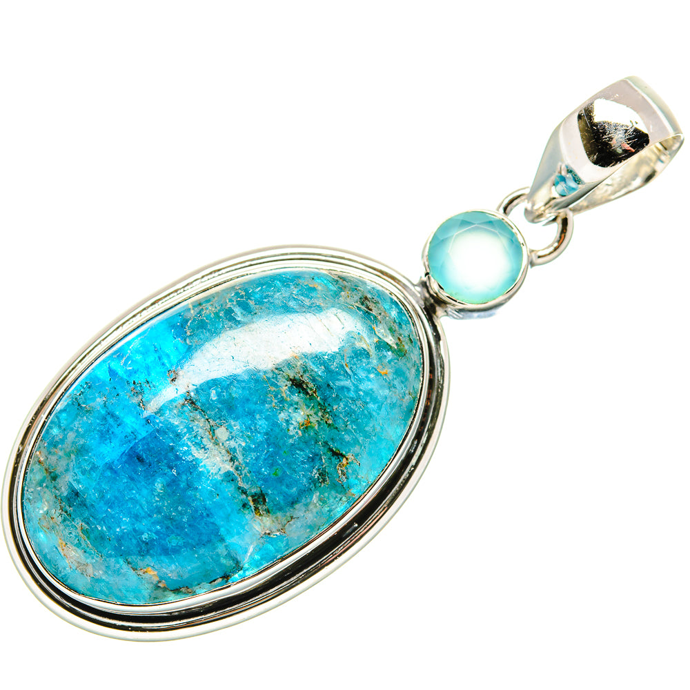 Apatite Pendants handcrafted by Anasilvercos - PD36496 - Photo 2