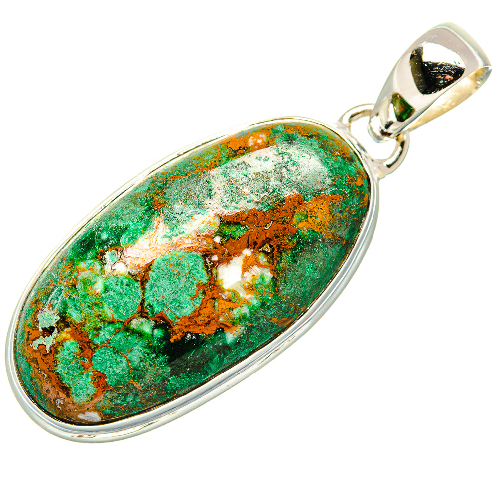 Malachite Pendants handcrafted by Anasilvercos - PD36509 - Photo 2