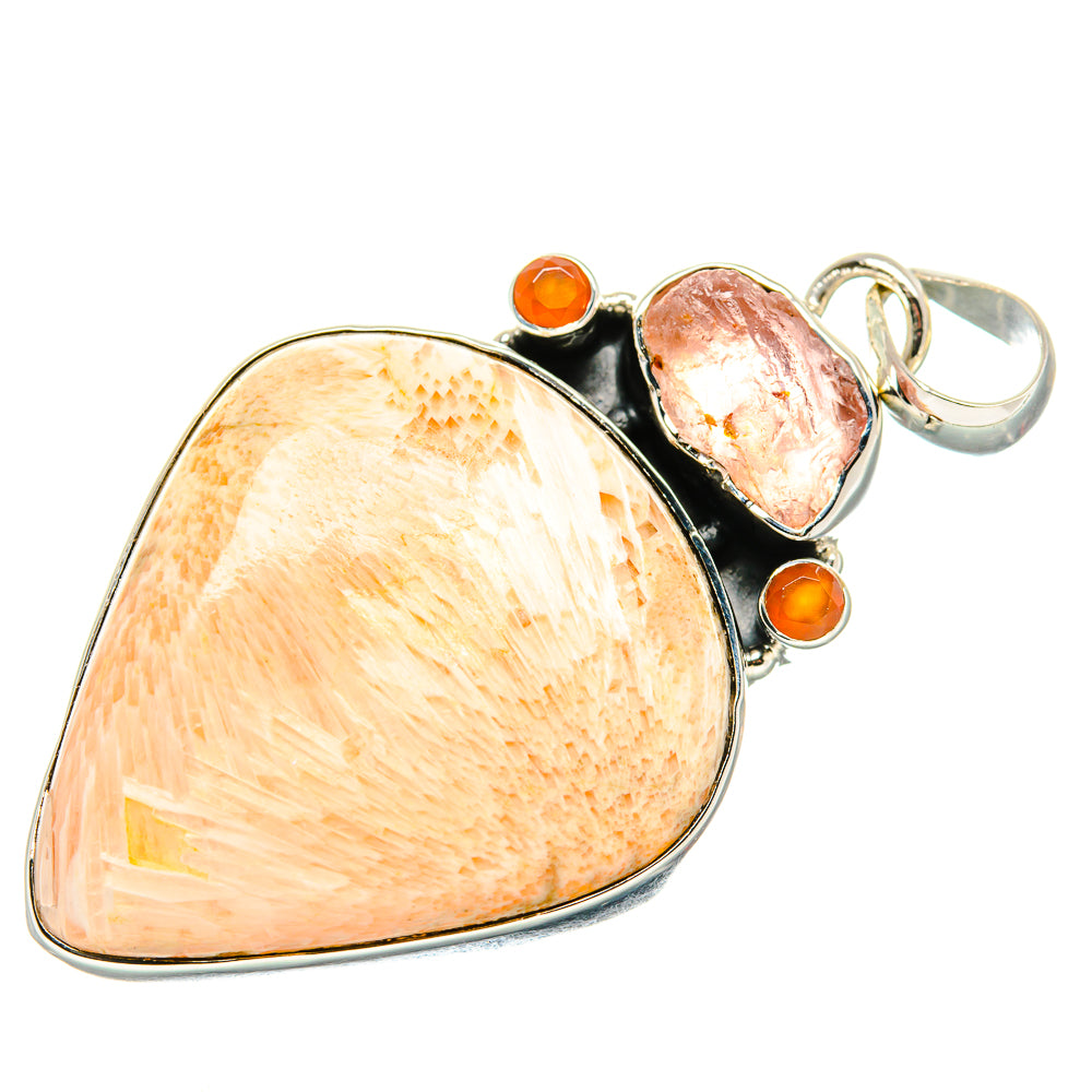 Scolecite Pendants handcrafted by Anasilvercos - PD36511 - Photo 2