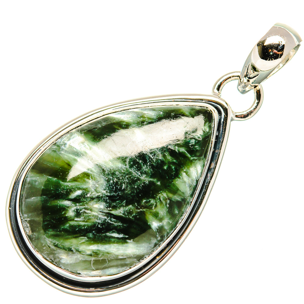 Seraphinite Pendants handcrafted by Anasilvercos - PD36513 - Photo 2