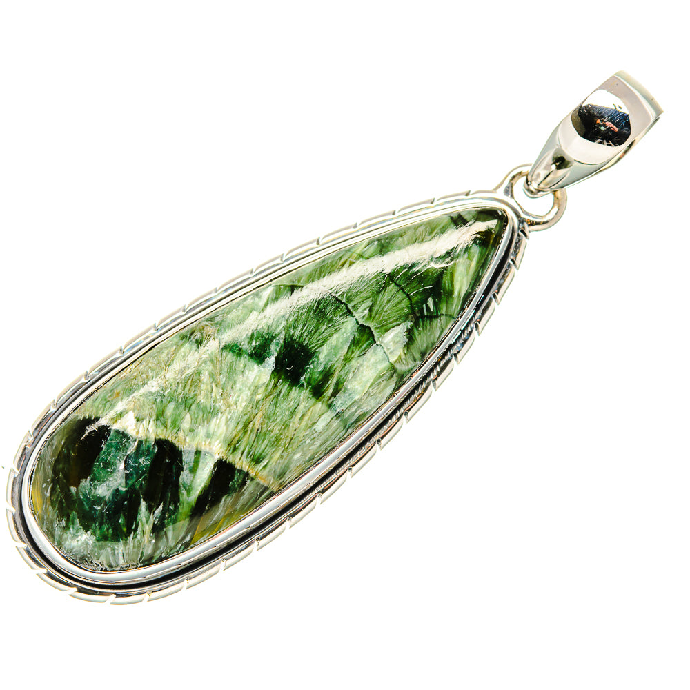 Seraphinite Pendants handcrafted by Anasilvercos - PD36522 - Photo 2
