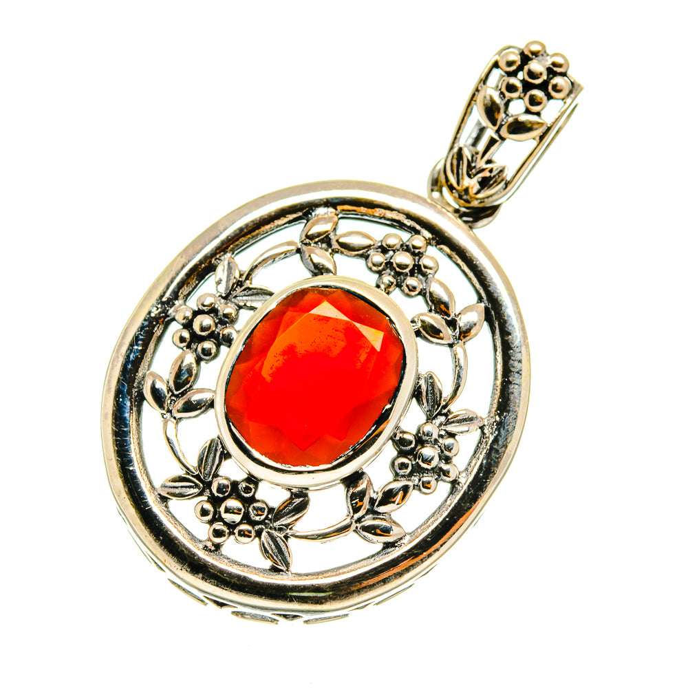 Red Onyx Pendants handcrafted by Anasilvercos - PD3653