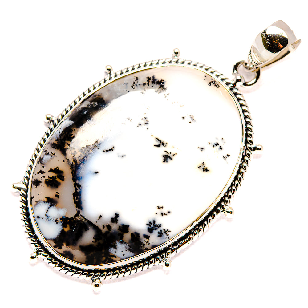 Dendritic Opal Pendants handcrafted by Anasilvercos - PD36536 - Photo 2