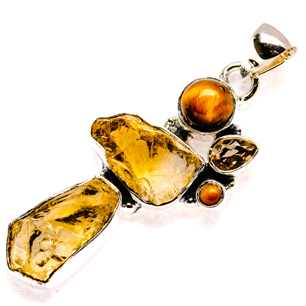 Citrine Pendants handcrafted by Anasilvercos - PD36538 - Photo 2