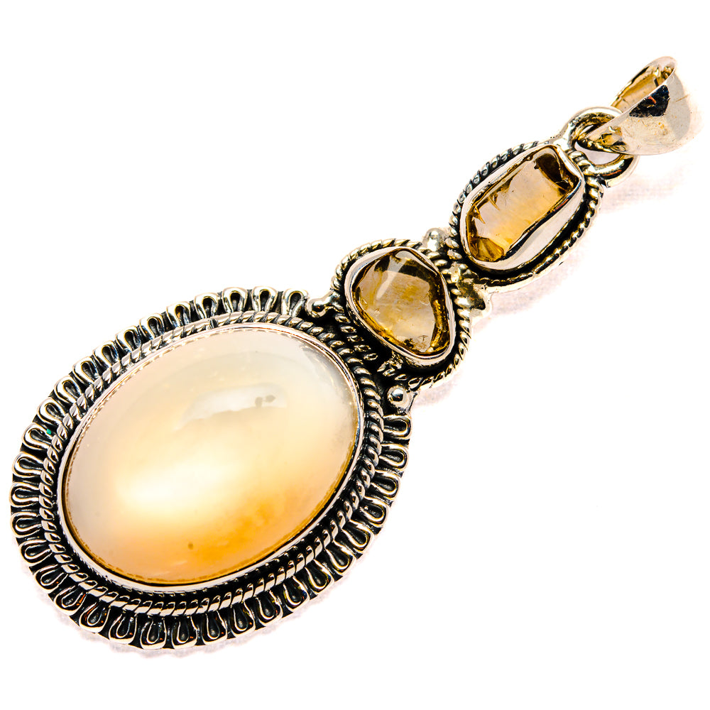 Scolecite Pendants handcrafted by Anasilvercos - PD36550 - Photo 2