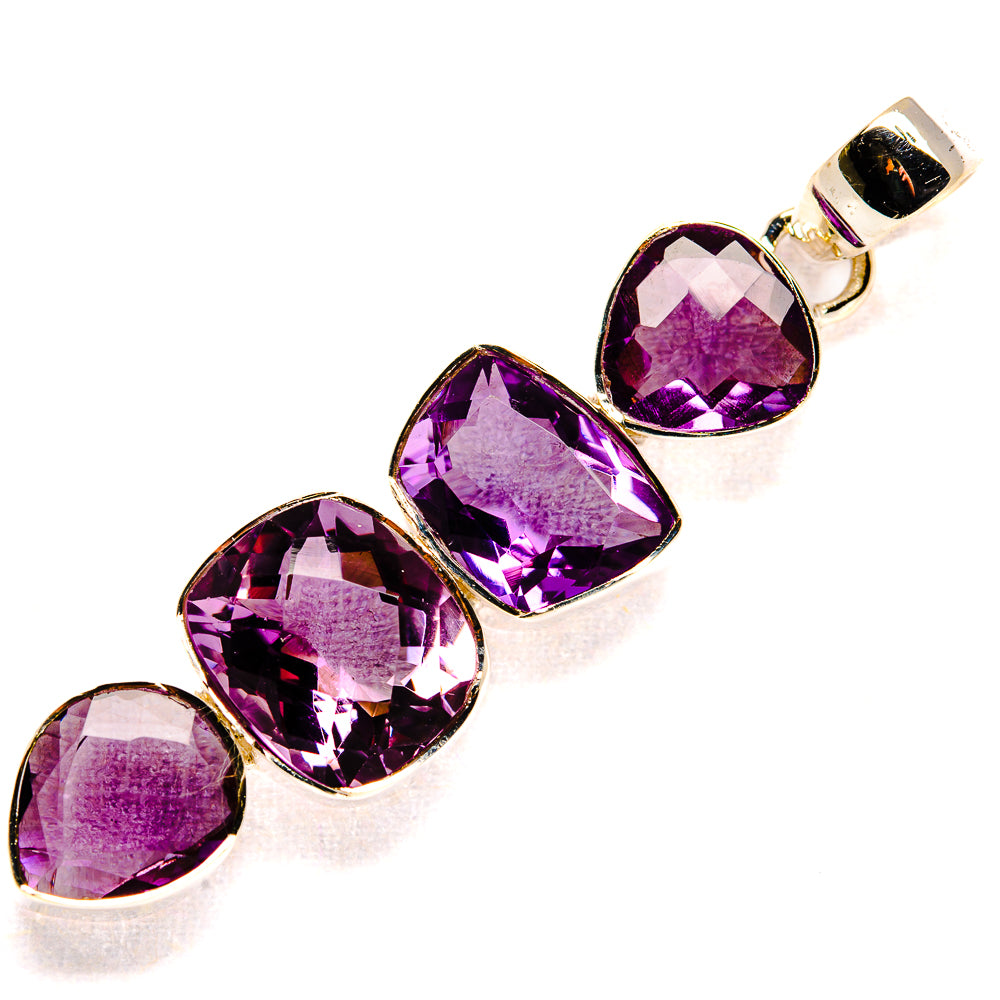 Amethyst Pendants handcrafted by Anasilvercos - PD36554 - Photo 2