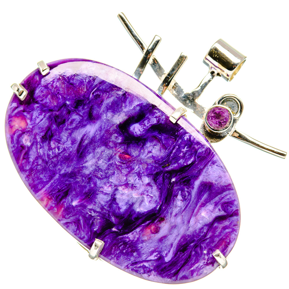 Charoite Pendants handcrafted by Anasilvercos - PD36568 - Photo 2