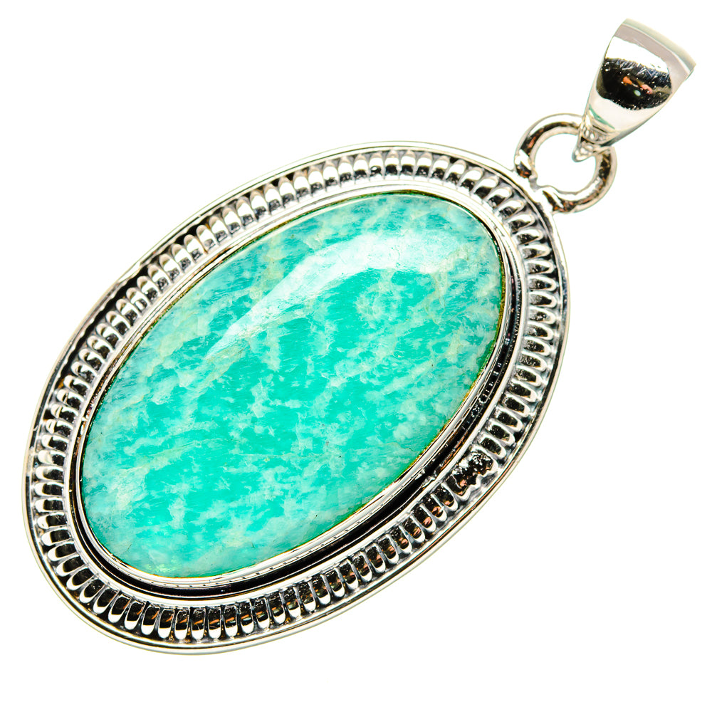 Amazonite Pendants handcrafted by Anasilvercos - PD36571 - Photo 2