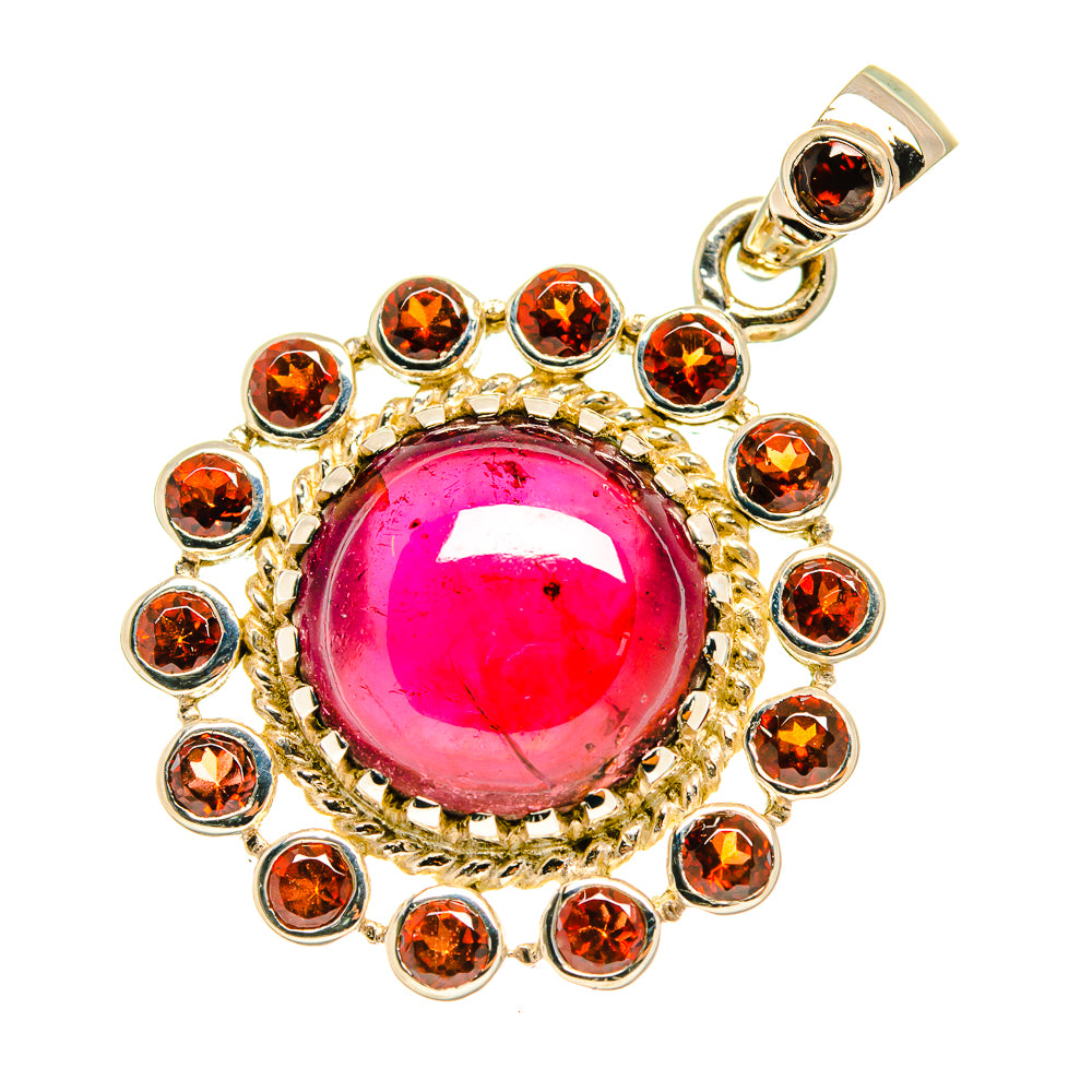 Garnet Pendants handcrafted by Anasilvercos - PD3658