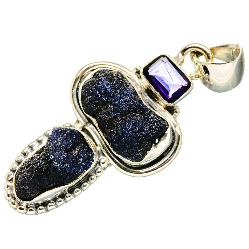 Lapis Lazuli Pendants handcrafted by Anasilvercos - PD36582 - Photo 2