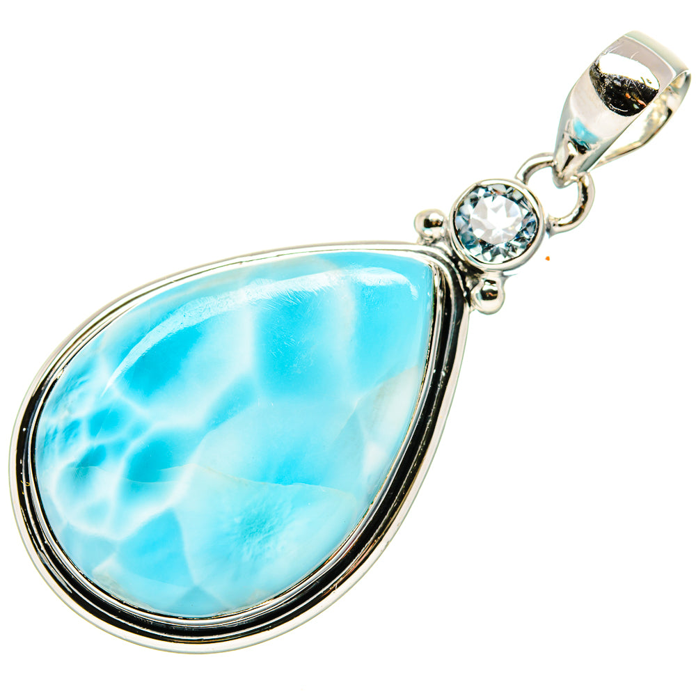 Larimar Pendants handcrafted by Anasilvercos - PD36585 - Photo 2