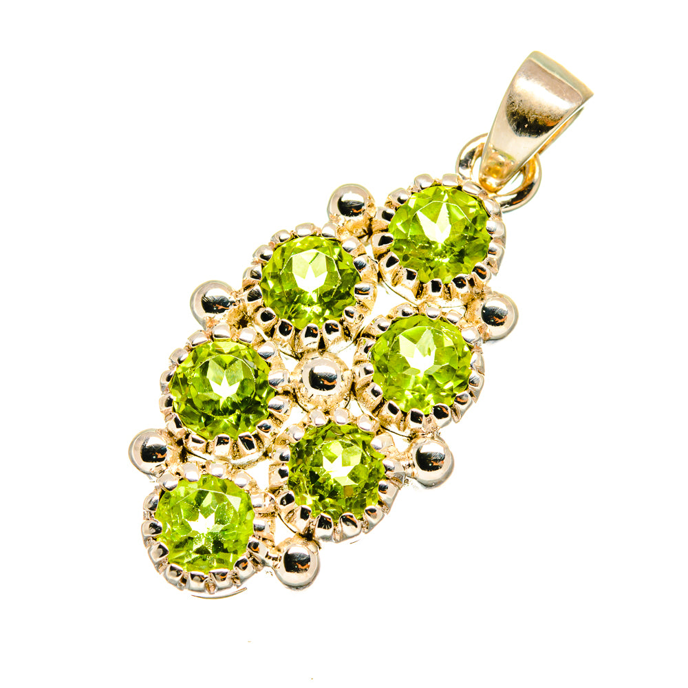 Peridot Pendants handcrafted by Anasilvercos - PD3659