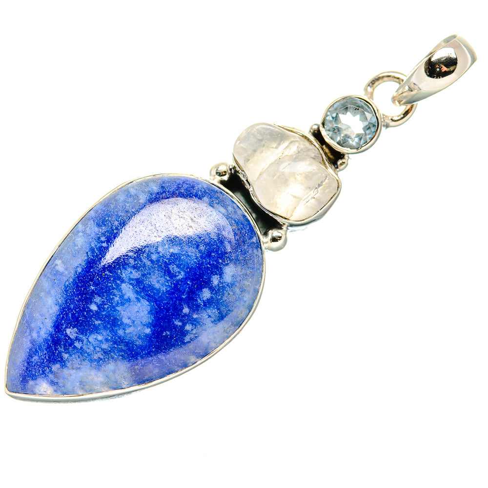 Sodalite Pendants handcrafted by Anasilvercos - PD36596 - Photo 2