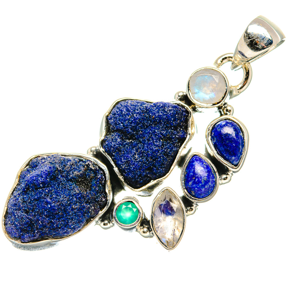 Lapis Lazuli Pendants handcrafted by Anasilvercos - PD36597 - Photo 2