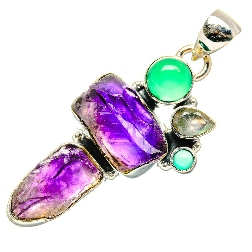 Amethyst Pendants handcrafted by Anasilvercos - PD36598 - Photo 2