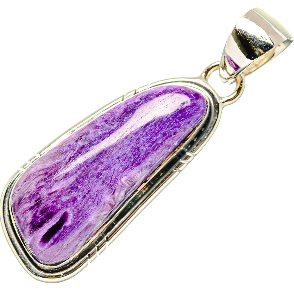Charoite Pendants handcrafted by Anasilvercos - PD36602 - Photo 2