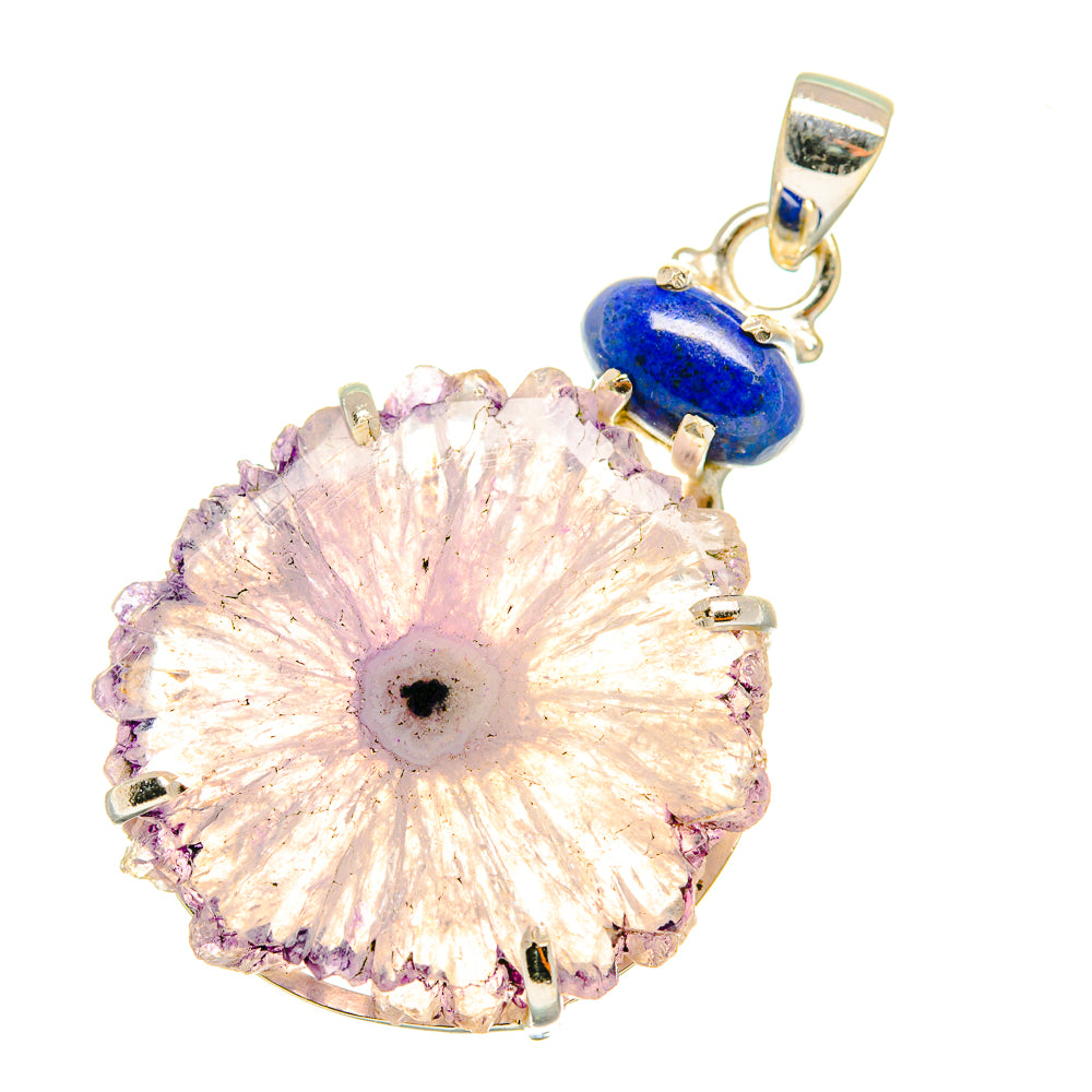 Amethyst Stalactite Pendants handcrafted by Anasilvercos - PD3661