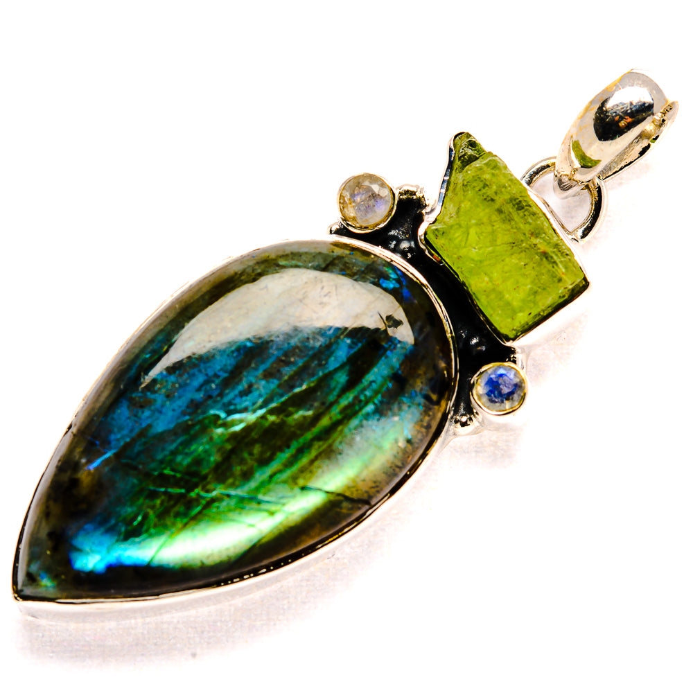 Labradorite Pendants handcrafted by Anasilvercos - PD36626 - Photo 2