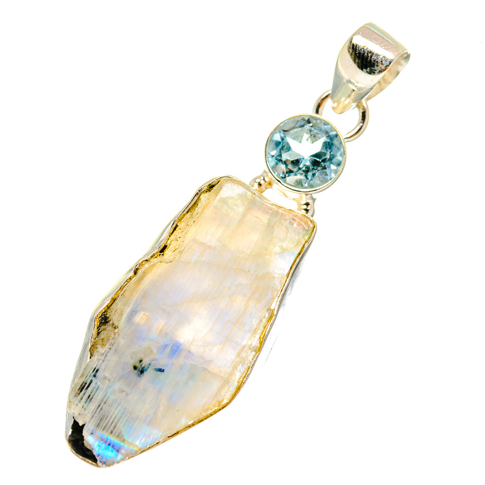 Rose Quartz Pendants handcrafted by Anasilvercos - PD3663