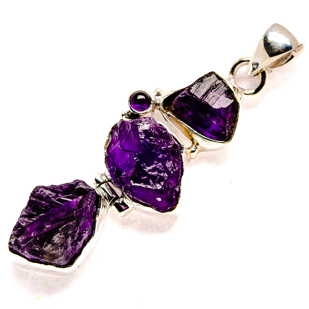 Amethyst Pendants handcrafted by Anasilvercos - PD36652 - Photo 2