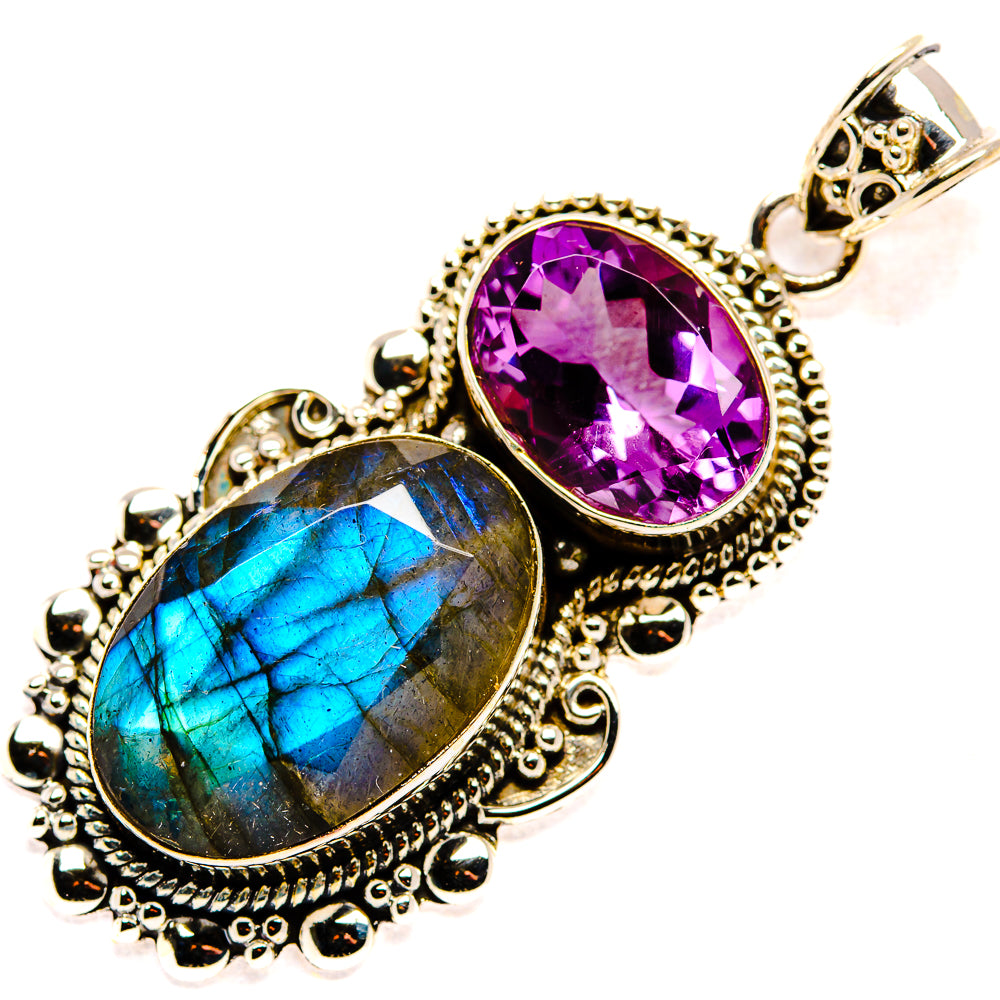 Labradorite Pendants handcrafted by Anasilvercos - PD36660 - Photo 2